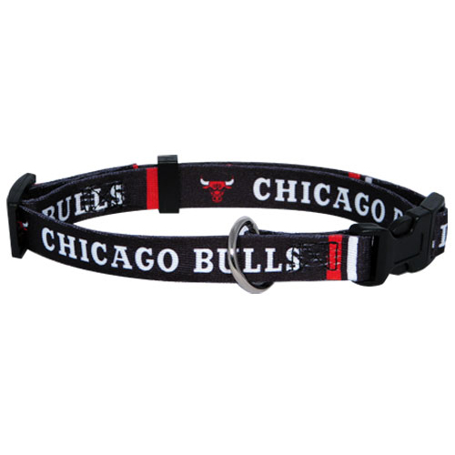 CHICAGO BULLS DOG COLLAR, NBA - Bones Bizzness
