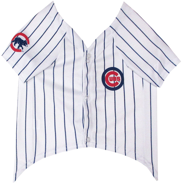 CHICAGO CUBS DOG JERSEY – WHITE, MLB - Bones Bizzness