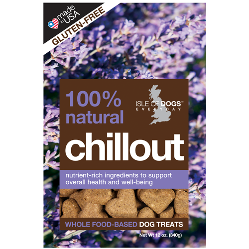 CHILLOUT- 100% NATURAL BAKED TREAT - FEATURING LAVENDER AND LEMON BALM, Treats - Bones Bizzness
