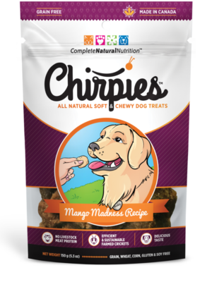 CHIRPIES MANGO MADNESS DOG TREATS, Treats - Bones Bizzness