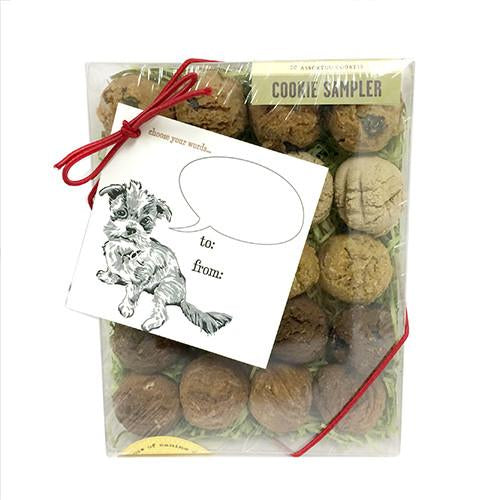 Thought Bubble Gift Card Box Dog Treats