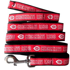 CINCINNATI REDS DOG LEASH – RIBBON, MLB - Bones Bizzness