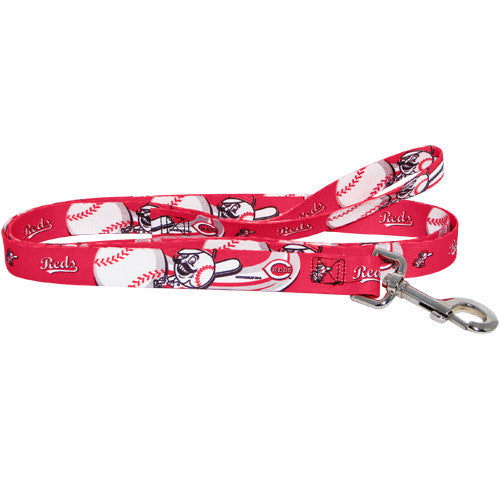 CINCINNATI REDS DOG LEASH, MLB - Bones Bizzness