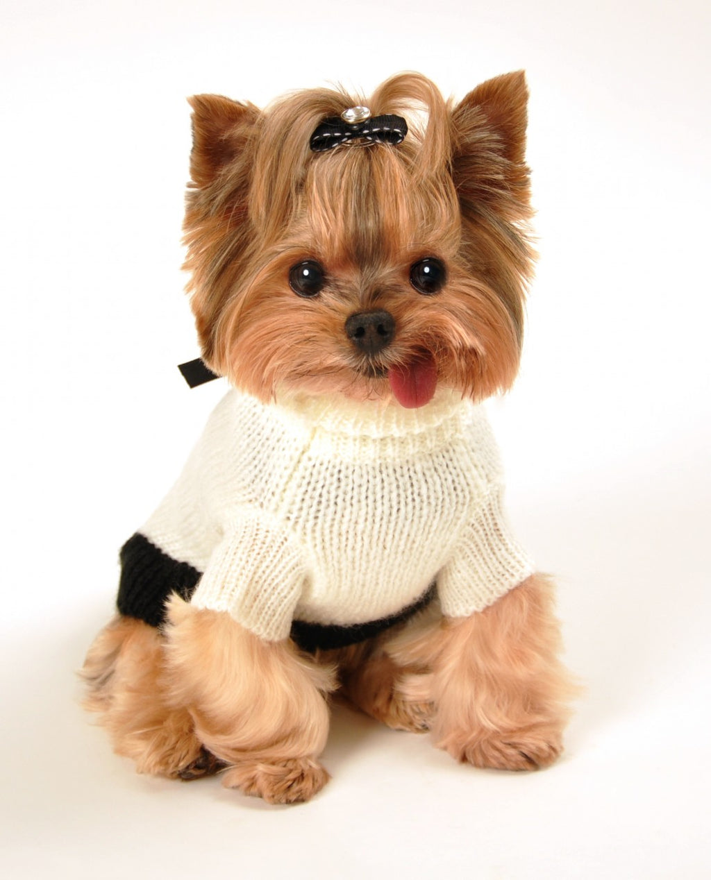 COCO CREAM CLASSIC MOHAIR DOG SWEATER, Sweaters - Bones Bizzness