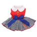 SAILOR GIRL DOG DRESS WITH MATCHING LEASH, Dress - Bones Bizzness