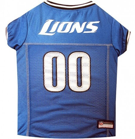 DETROIT LIONS DOG JERSEY – BLACK TRIM, NFL Jerseys - Bones Bizzness