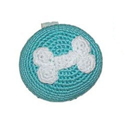 BONE CROCHET BALL DOG TOY, Toys - Bones Bizzness