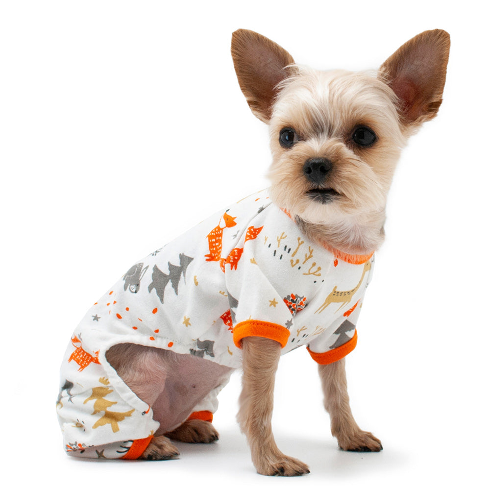 WINTER FOREST DOG PJ'S