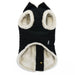 BLACK FURRY RUNNER DOG COAT, Coats - Bones Bizzness