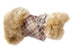 SCOTTY DOE PLAID FUR COAT, Coats - Bones Bizzness