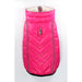 PINK/WHITE - FEATHERLITE REVERSIBLE REFLECTIVE PUFFER DOG VEST, Coats - Bones Bizzness