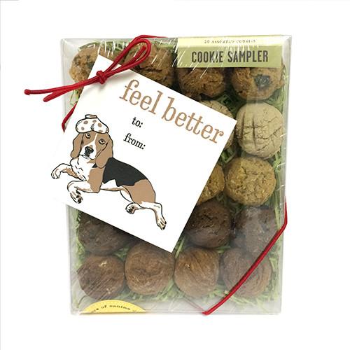 Feel Better Gift Card Box Dog Treats