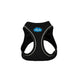 PLUSH STEP IN AIR MESH HARNESS - BLACK, Harness - Bones Bizzness