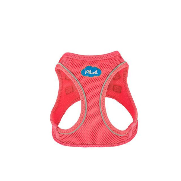 PLUSH STEP IN AIR MESH HARNESS - BUBBLE GUM PINK, Harness - Bones Bizzness