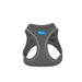 PLUSH STEP IN AIR MESH HARNESS - SHARK GREY, Harness - Bones Bizzness