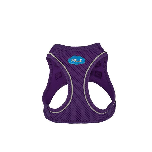 PLUSH STEP IN AIR MESH HARNESS - PURPLE, Harness - Bones Bizzness