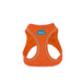 PLUSH STEP IN AIR MESH HARNESS - ORANGE, Harness - Bones Bizzness