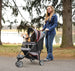 REGAL PLUS PET STROLLER - GREY, STROLLERS - Bones Bizzness