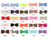 SUSAN LANCI GILTMORE DOG HAIR BOWS - (42 COLORS), HAIR BOW - Bones Bizzness