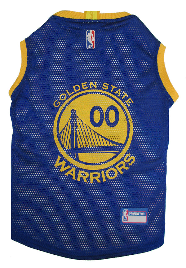 GOLDEN STATE WARRIORS DOG JERSEY, NBA - Bones Bizzness
