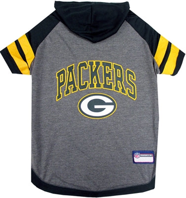 GREEN BAY PACKERS HOODIE DOG TEE, NFL Jerseys - Bones Bizzness