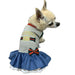 GRRRCI DENIM LACE DOG DRESS