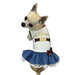 GRRRCI VINTAGE WHITE DENIM DOG DRESS