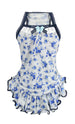 BLUE ROSE DOG DRESS