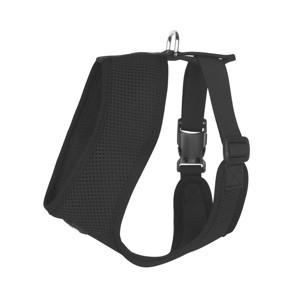 ULTRA COMFORT MESH HARNESS VEST - BLACK