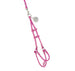 POLKA DOT STEP-IN DOG HARNESS - PINK