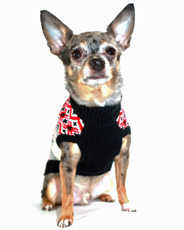 MOOSE LODGE DOG SWEATER, Sweaters - Bones Bizzness