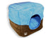 DELUXE SINGLE DOOR POP TENT BED - BLUE