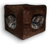 DELUXE 2 DOOR POP TENT BED - CHOCOLATE BROWN/CHEETAH INTERIOR