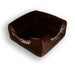 DELUXE 2 DOOR POP TENT BED - CHOCOLATE BROWN/CHEETAH INTERIOR