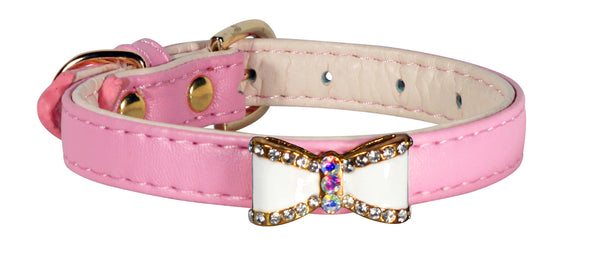 DARLING BOW COLLAR - PINK