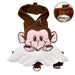 MONKEY ANGEL HARNESS W/MATCHING LEASH, Harness - Bones Bizzness