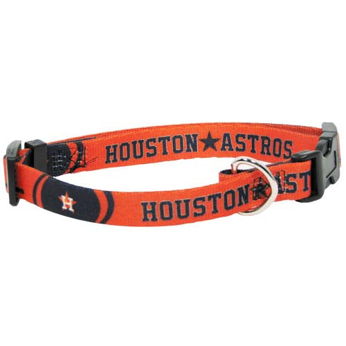 HOUSTON ASTROS DOG COLLAR, MLB - Bones Bizzness