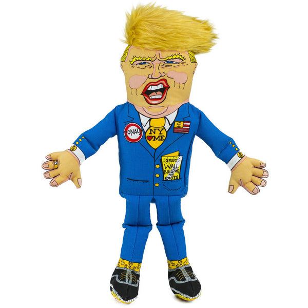 DONALD TRUMP DOG TOY, Toys - Bones Bizzness