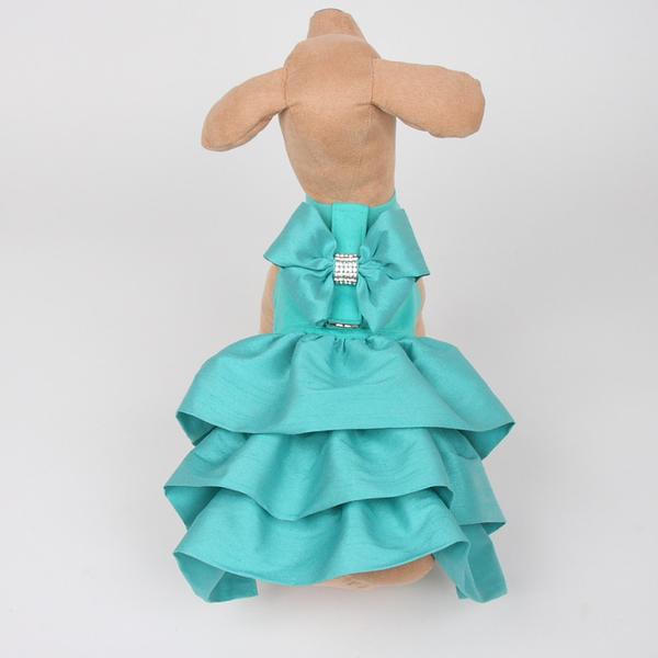 BIMINI BLUE MADISON COUTURE DOG DRESS HARNESS, DRESS - Bones Bizzness