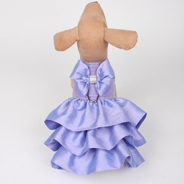 FRENCH LAVENDER MADISON COUTURE DOG DRESS HARNESS, DRESS - Bones Bizzness