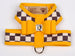 WINDSOR CHECK TWO TONE TINKIE BIG BOW DOG HARNESS - 9 COLORS, Harness - Bones Bizzness