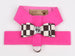 WINDSOR CHECK TINKIE BIG BOW DOG HARNESS - 9 COLORS, Harness - Bones Bizzness