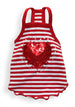 RED HEART DOG TANK