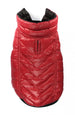 RED/BLACK FETHERLITE REVERSIBLE PUFFER DOG VEST, Coats - Bones Bizzness