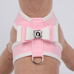 PUPPY PINK SPECIAL OCCASION BIG BOW TINKIE DOG HARNESS, Harness - Bones Bizzness