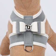 PLATINUM SPECIAL OCCASION BIG BOW TINKIE DOG HARNESS, Harness - Bones Bizzness