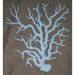 ECO-FRIENDLY DOG MAT/BED "CORAL ON BLACK OLIVE IN SLATE", Beds - Bones Bizzness