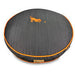 URBAN DENIM DOG BED w/ ORANGE TRIM, Beds - Bones Bizzness