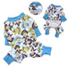 MINKY MONKEY ULTRA SOFT DOG PAJAMAS, PAJAMAS - Bones Bizzness