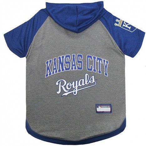 KANSAS CITY ROYALS HOODY DOG TEE, MLB - Bones Bizzness